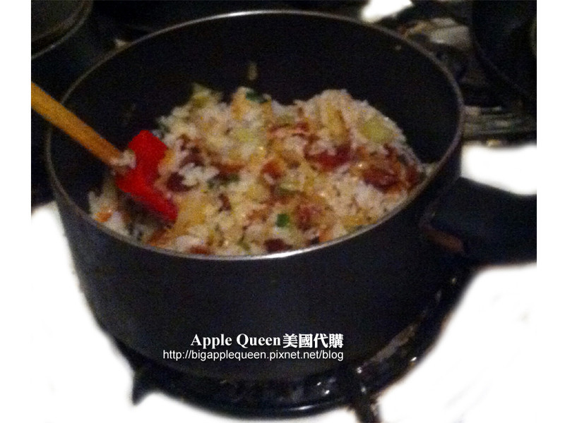 ˳~Bacon cabbage fried rice!