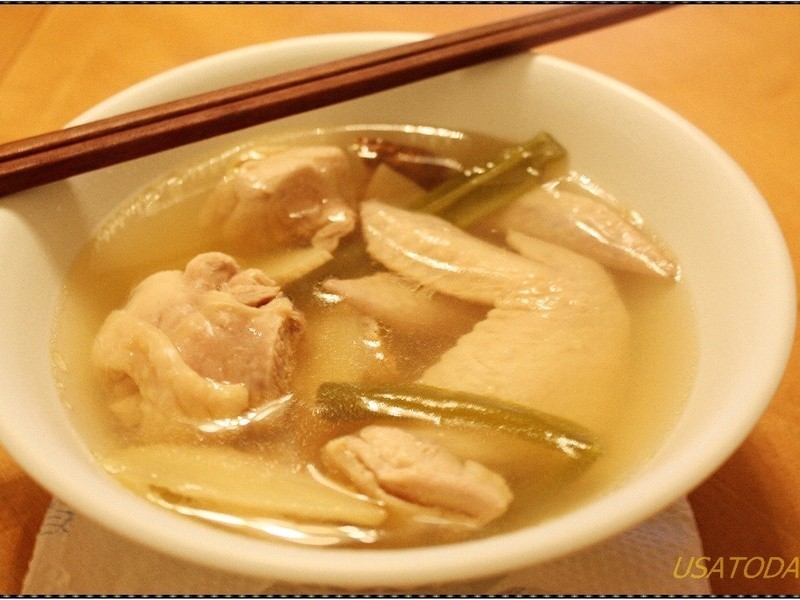 ̲ƤPeeled Chilies chicken soup