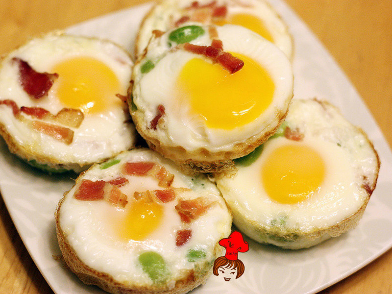 ˶- 8쿾 Oven Baked Egg