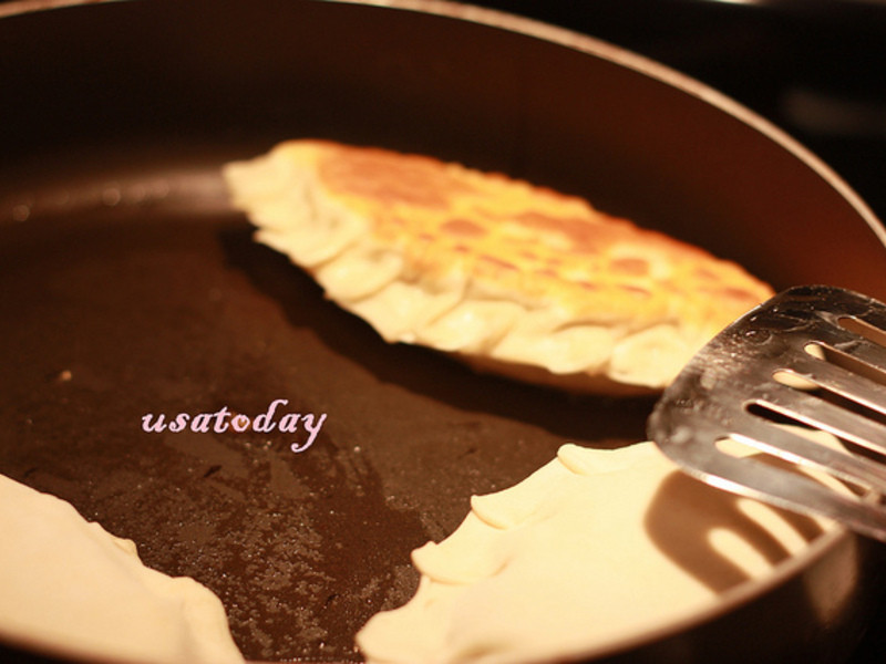 ·̯󼯺-²˺ Fried leek dumplings