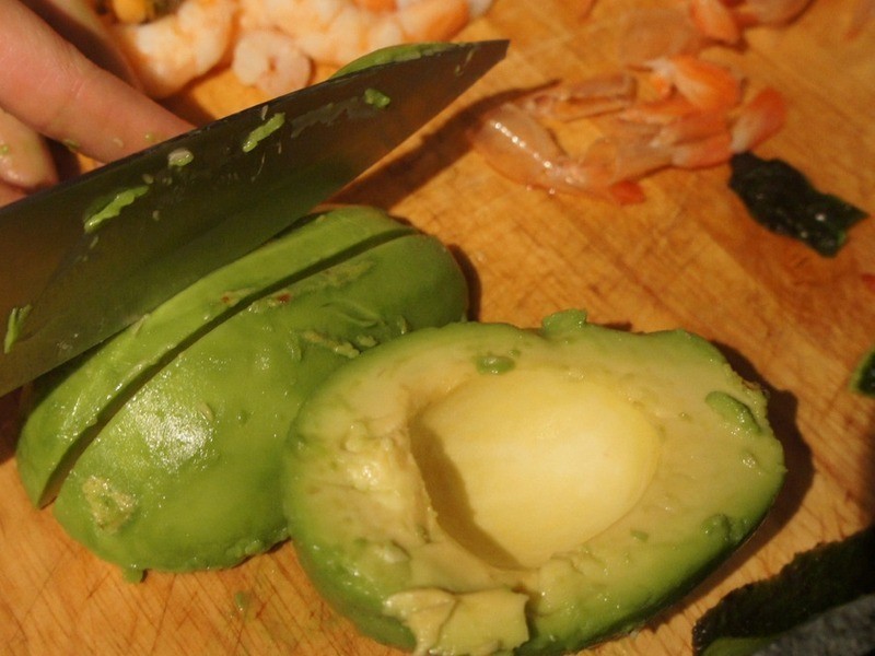 Ϻɳ Prawn & Avocado Salad