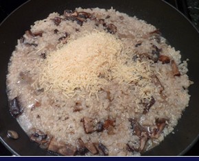 Portobello Mushroom Risotto