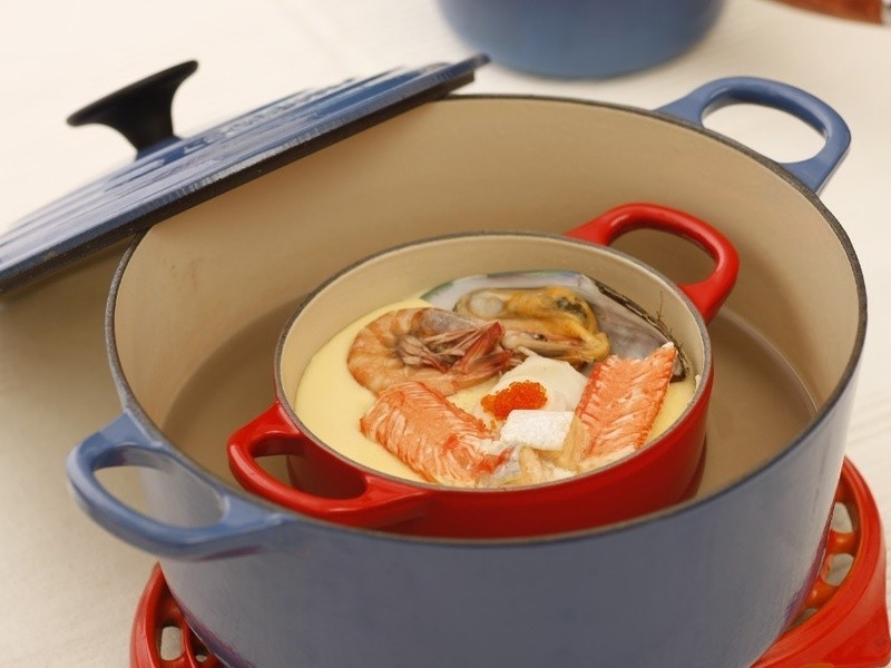 еSeafood Pot Pudding