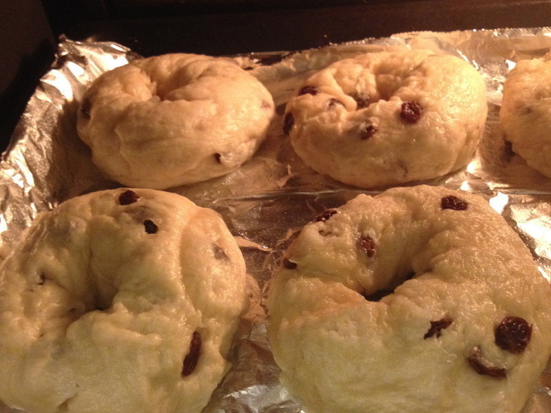 Miss Sia[]Ѹɱ Homemade Raisins Bagels