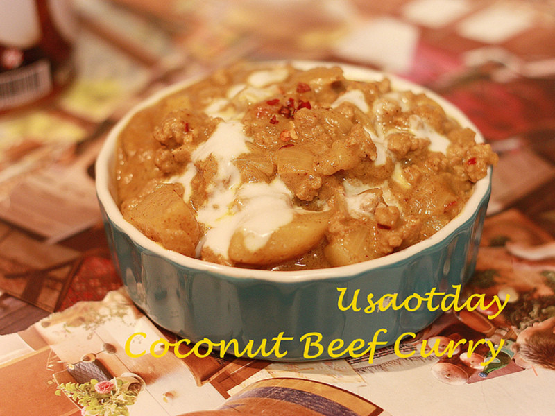 󡿱-Ҭţ⿧ Coconut beef curry