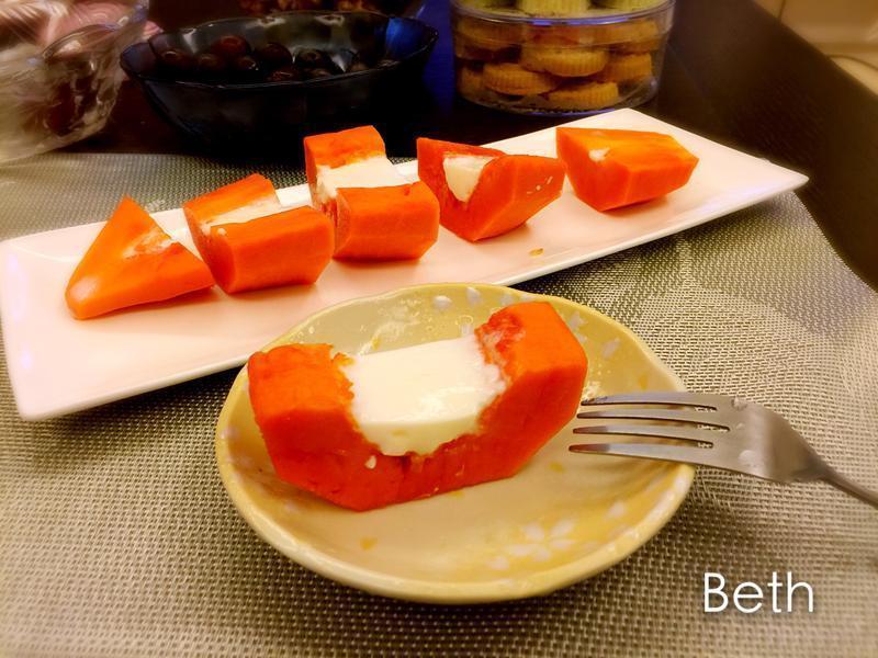 ľ Papaya Cotta